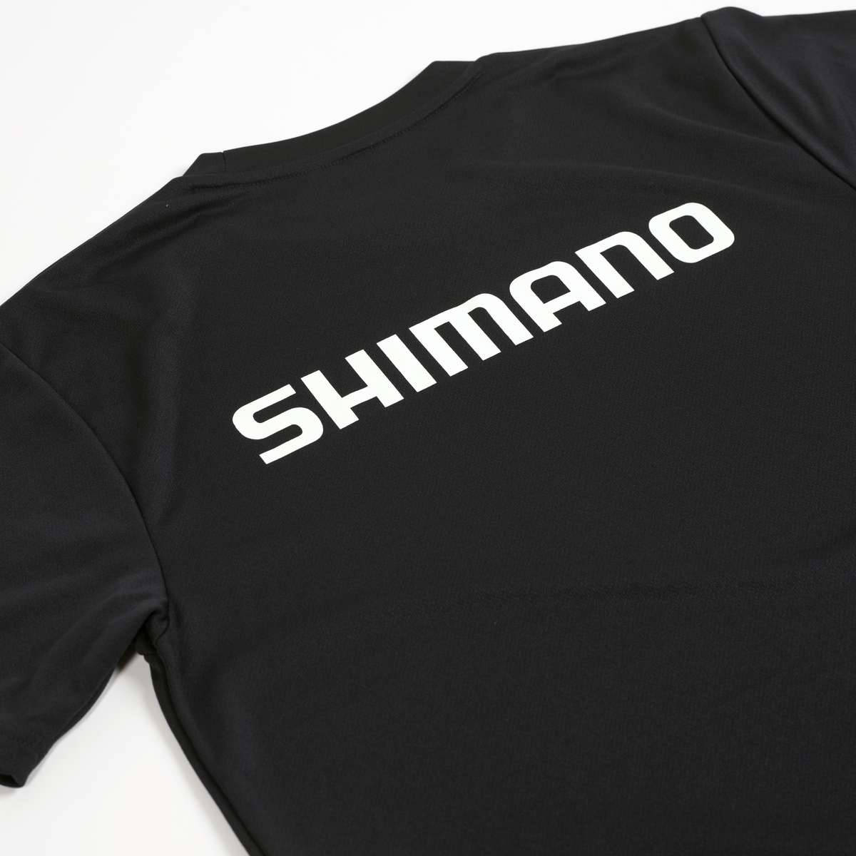 ウェア SHIMANO Big Logo DryShort Sleeve T-shirt SHIMANO Big Logo Dry Short Sleeve T-shirts – Black | シマノ